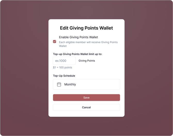 13 enable wallet